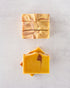 Orange Patchouli handmade soap bar with natural texture and creamy lather