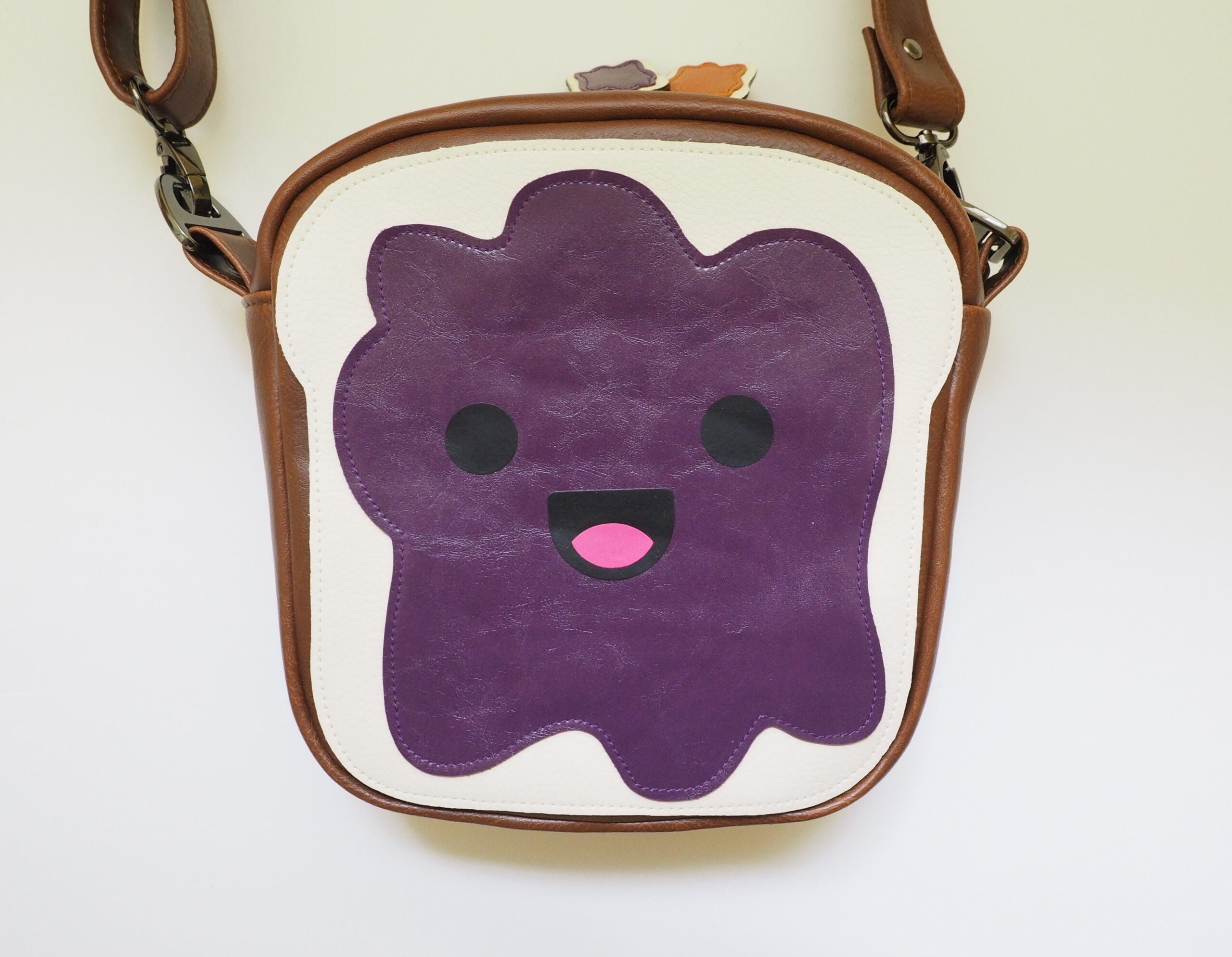 Peanut Butter and Jelly Crossbody Bag