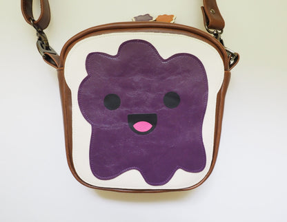 Peanut Butter and Jelly Crossbody Bag