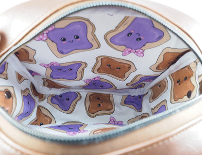 Peanut Butter and Jelly Crossbody Bag