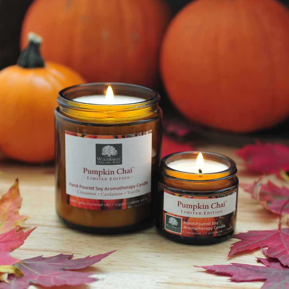 Pumpkin Chai Soy Aromatherapy Candles