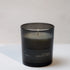 Black candle with &