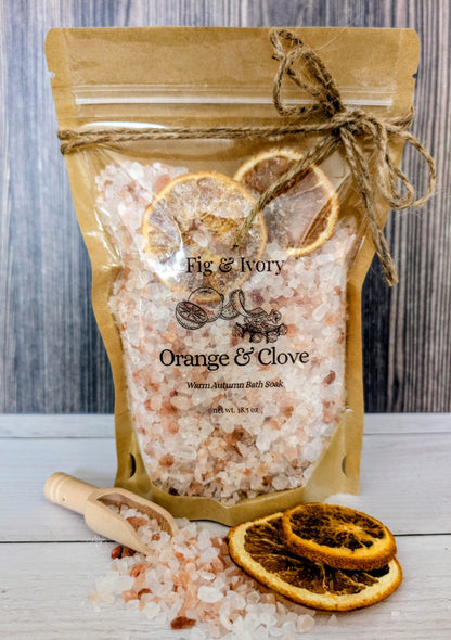 Orange &amp;amp; Clove Bath Salts