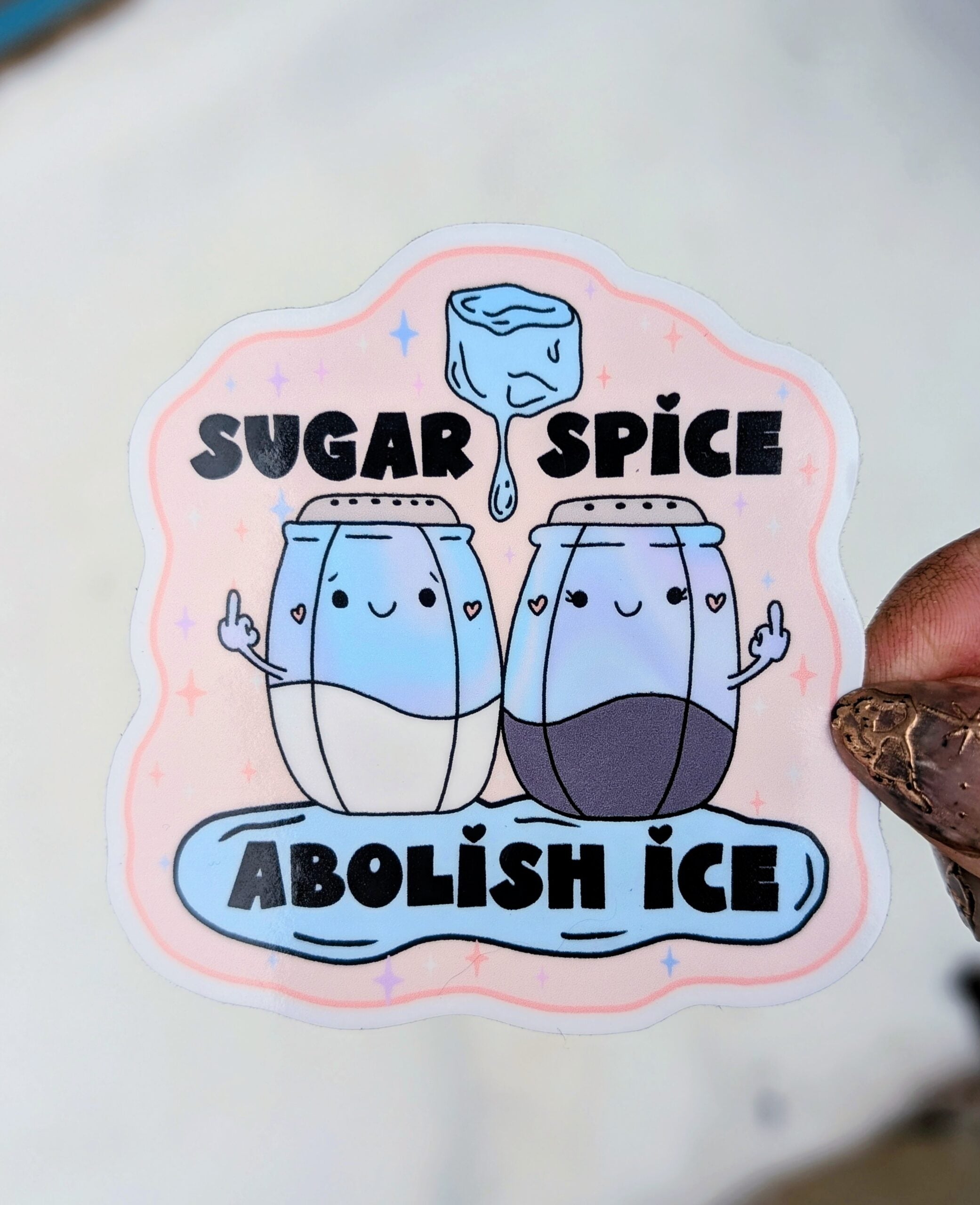 Sugar Spice Abolish Ice Vinyl Sticker