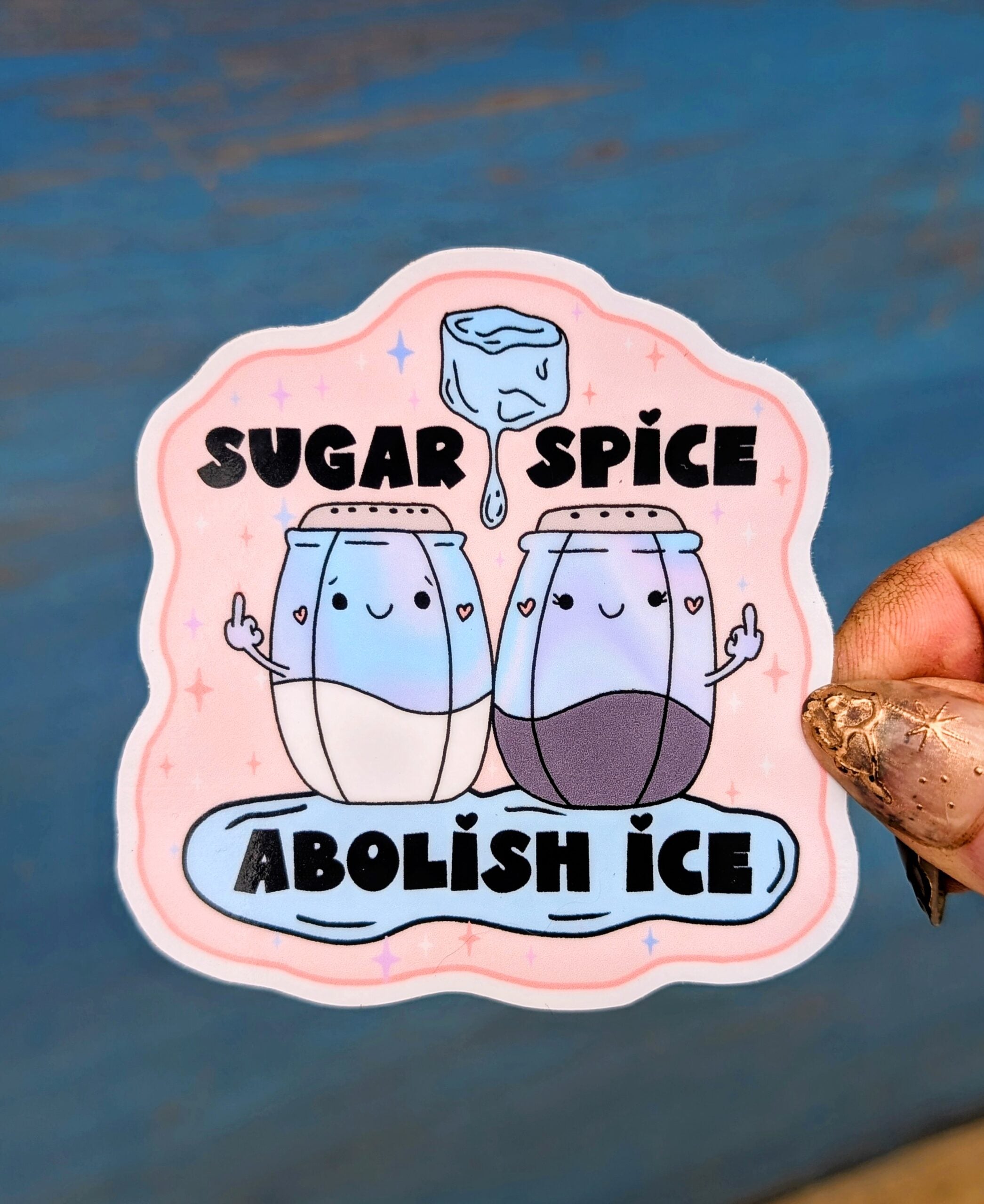 Sugar Spice Abolish Ice Vinyl Sticker