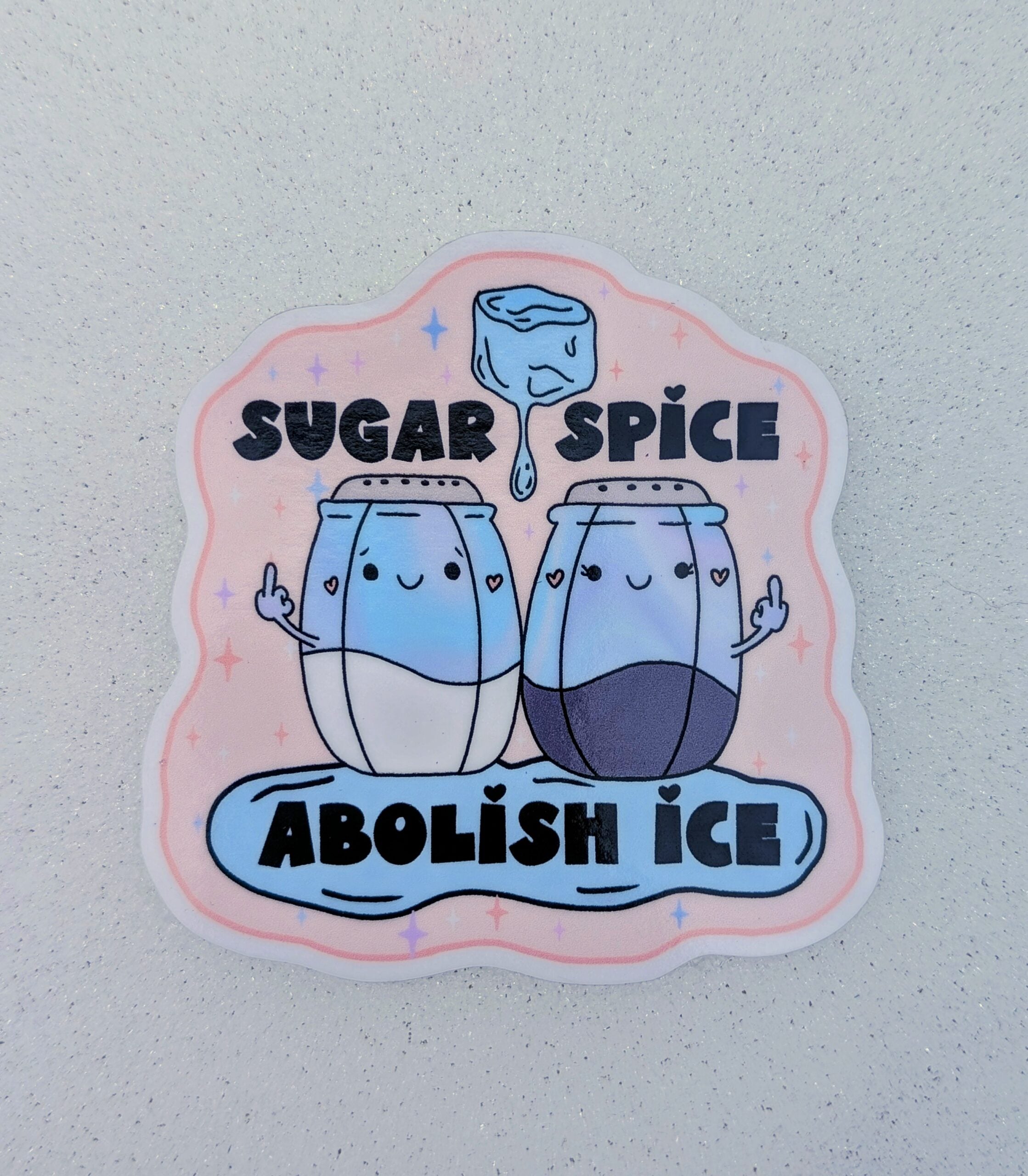Sugar Spice Abolish Ice Vinyl Sticker