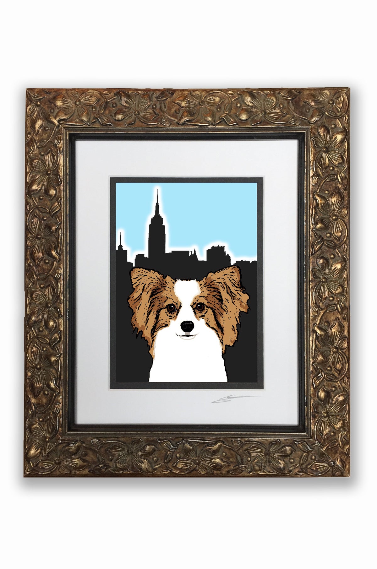 Papillon Pupart Portrait