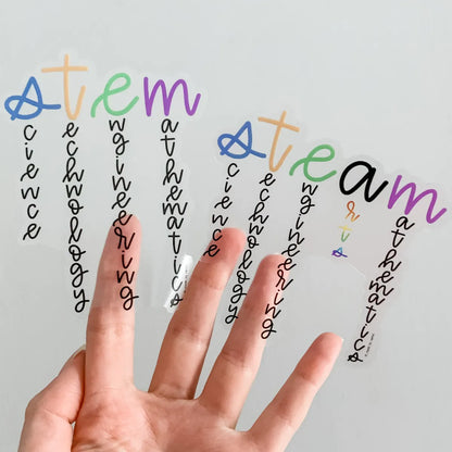 STEM &amp;amp; STEAM stickers
