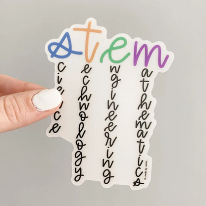 STEM &amp;amp; STEAM stickers