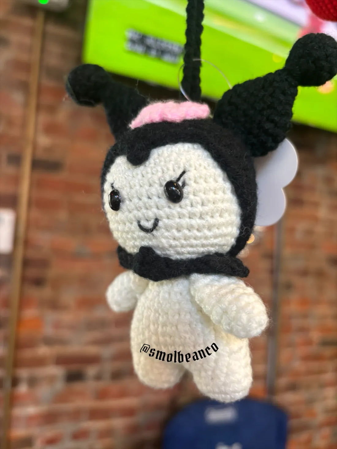 Kuromi Crochet Hanger