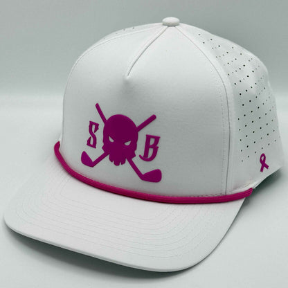 Purpose Pink Sweat-Proof Golf Rope Hat (Limited Edition) - Skull &amp; Bogeys Golf Co.