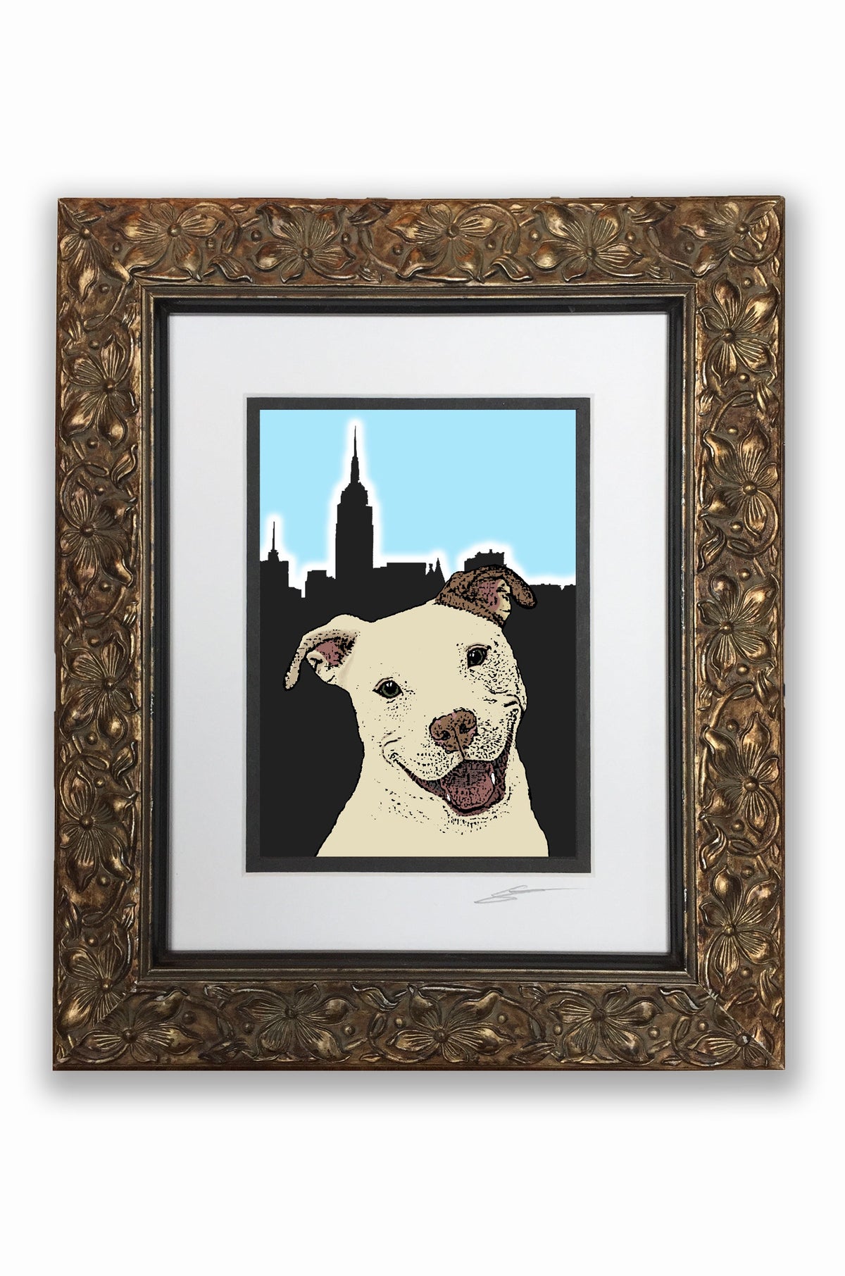 Pit Bull Pupart Portrait