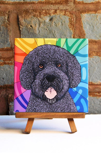 Portie Ceramic Art Tile