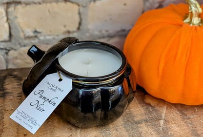 Candle labeled &