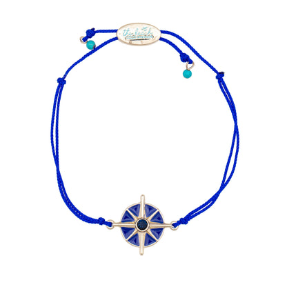 point judith compass rose slider blue
