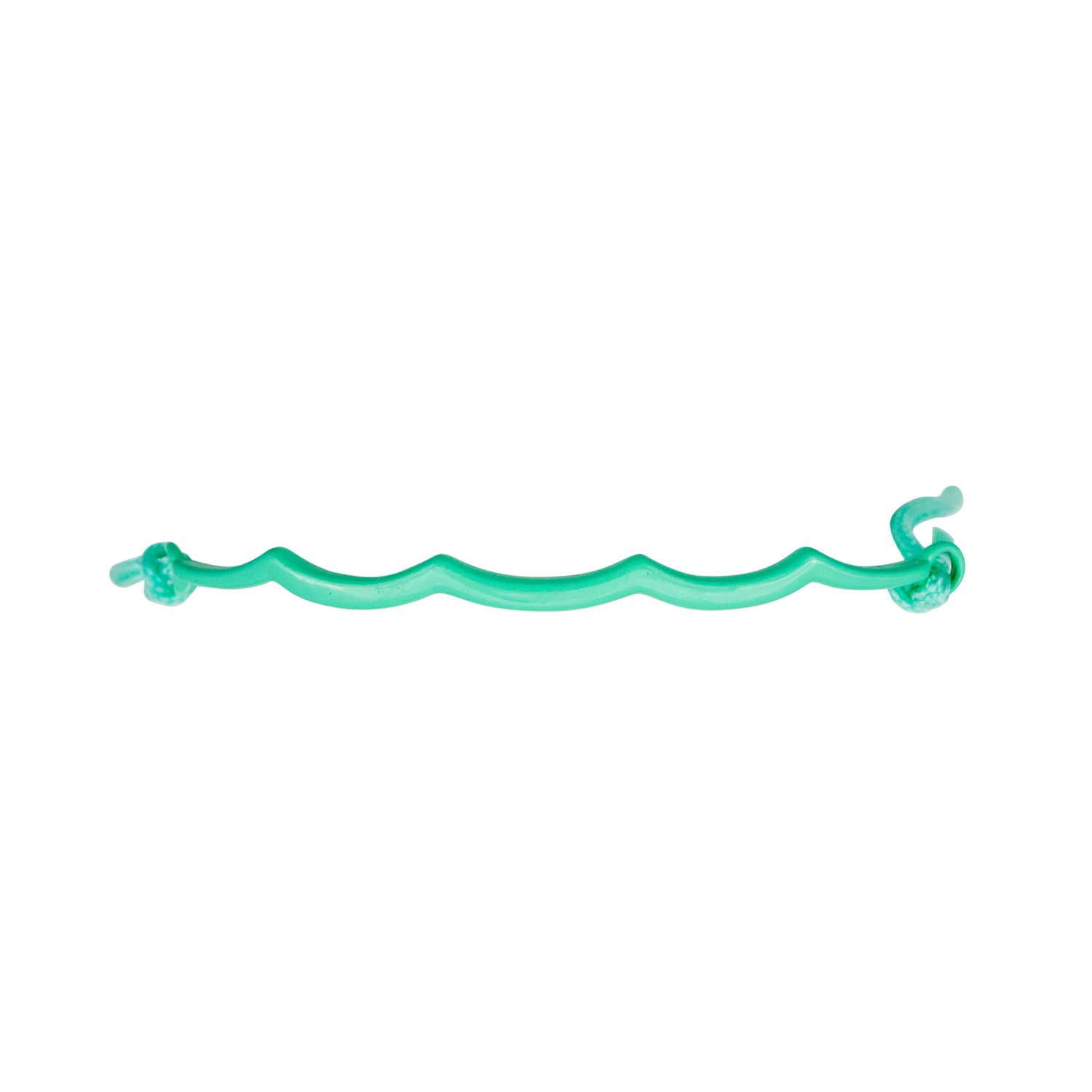wave slider bracelet aqua