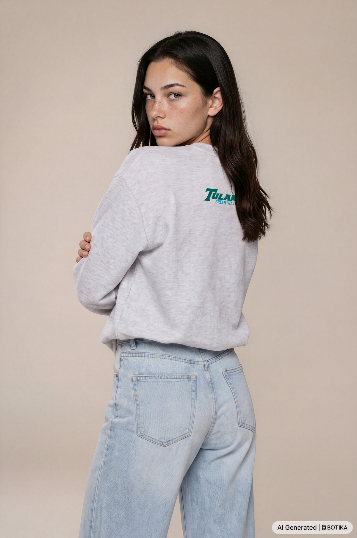 Tulane Green Wave Q‑Zip Pullover - Skull &amp; Bogeys Golf Co.