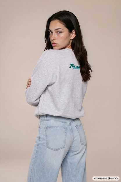 Tulane Green Wave Q‑Zip Pullover - Skull &amp; Bogeys Golf Co.