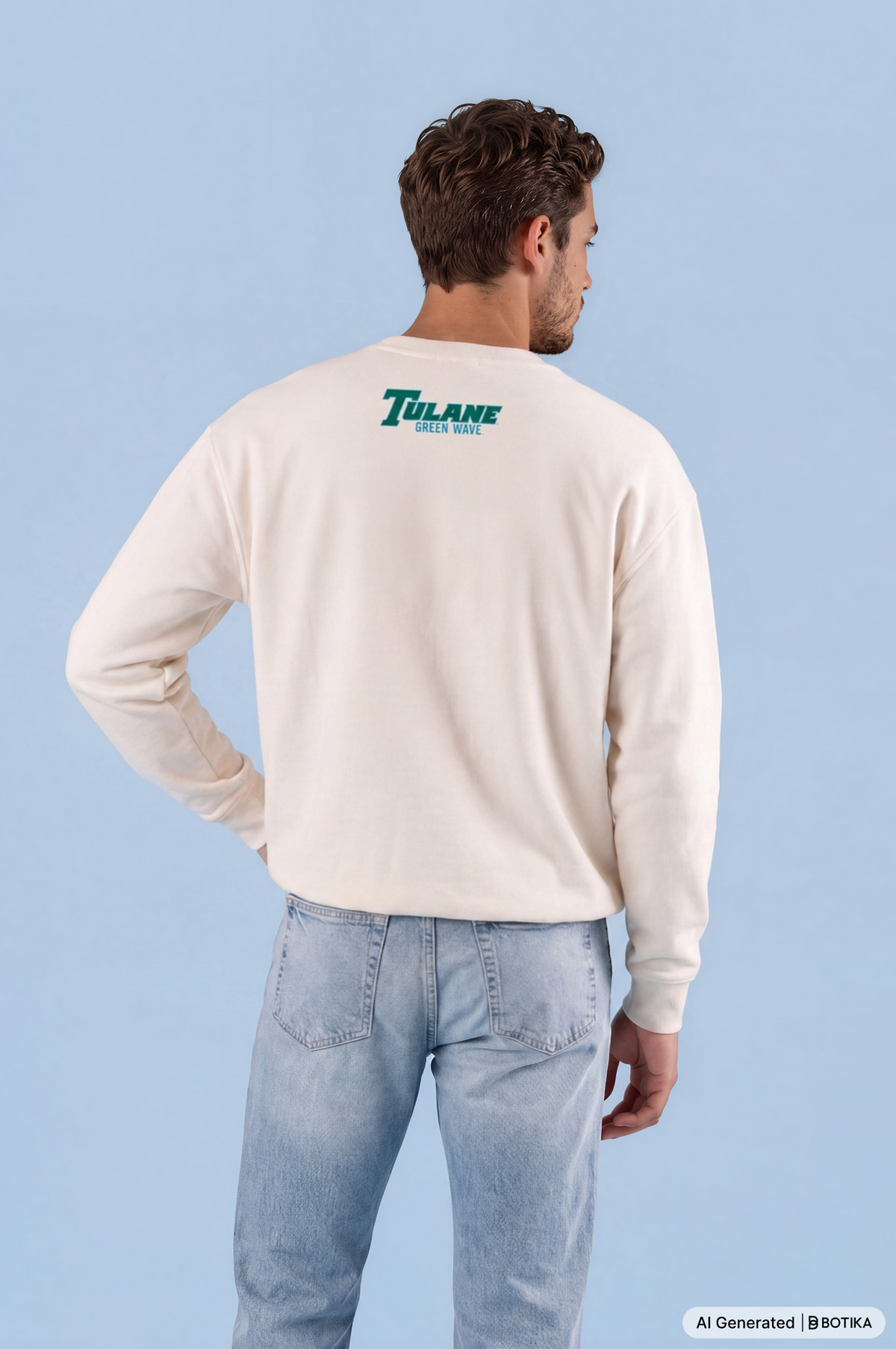 Tulane Green Wave Q‑Zip Pullover - Skull &amp; Bogeys Golf Co.