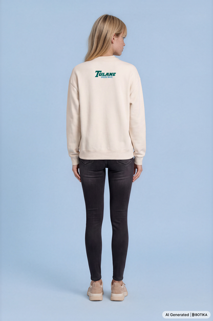 Tulane Green Wave Q‑Zip Pullover - Skull &amp; Bogeys Golf Co.
