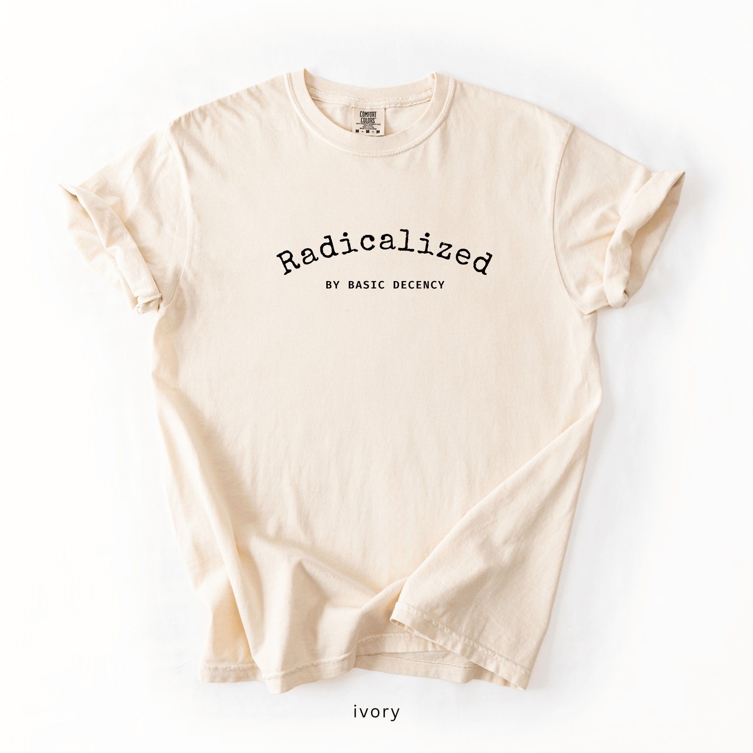 Radicalized by Basic Decency Shirt
