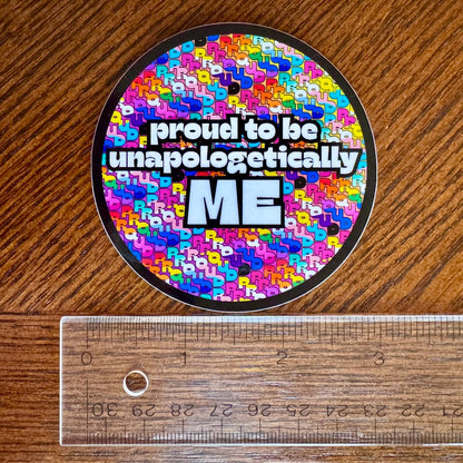 Rainbow-Pride-LGBTQ-Glossy-Vinyl-Sticker-Unapologetically-Me-Indoor-Outdoor-Decal