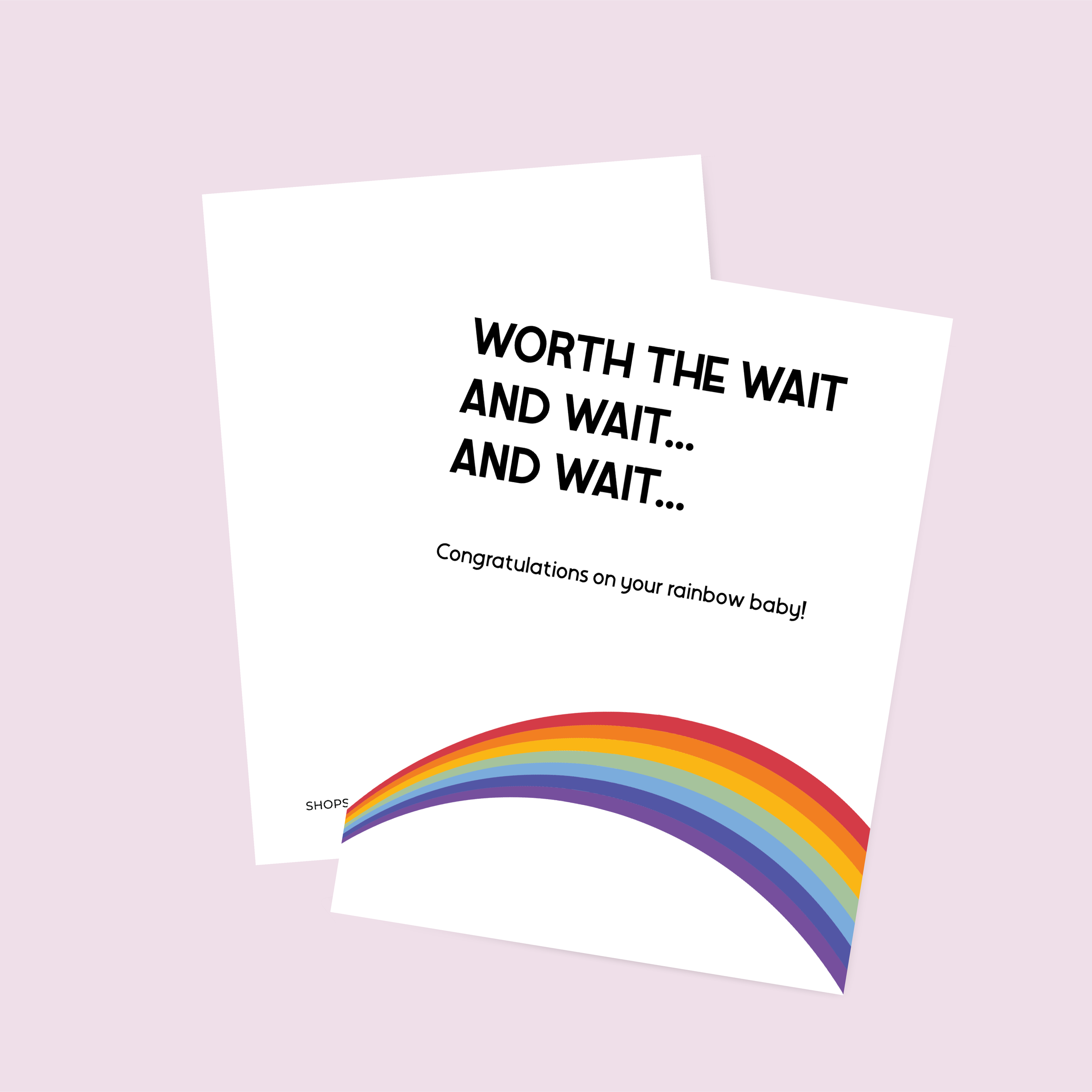 Rainbow Baby Card