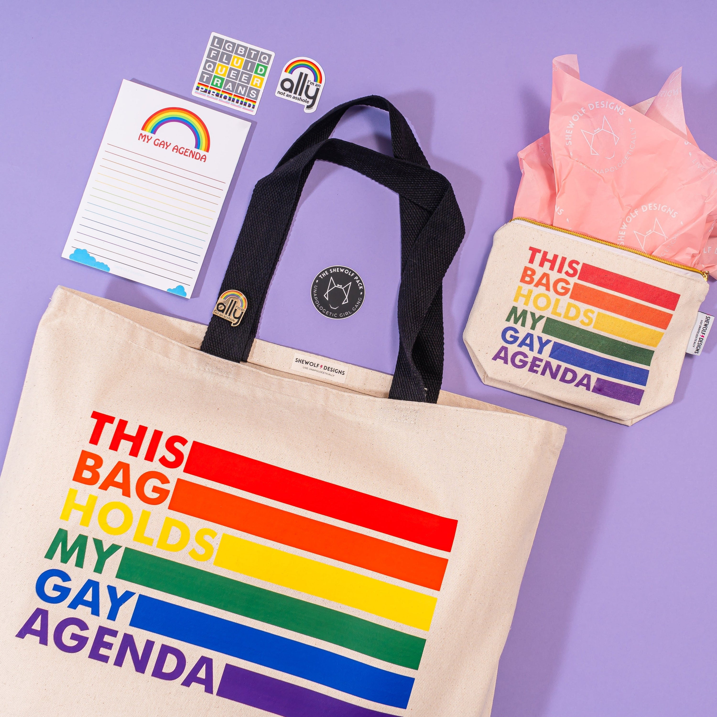 LGBTQ+ ally sticker