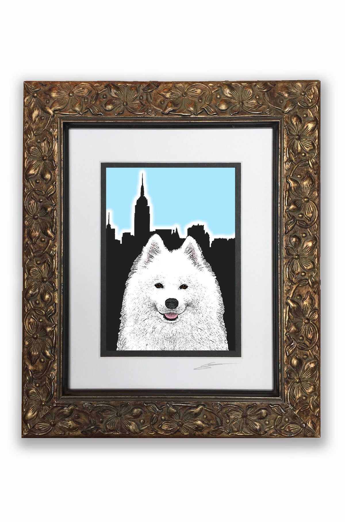 Samoyed Pupart Portrait