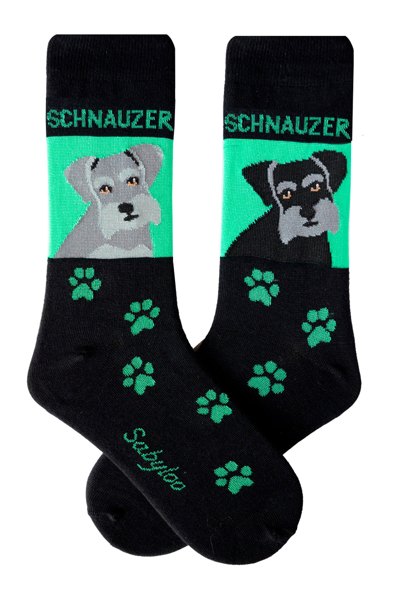 Schnauzer Dog Socks