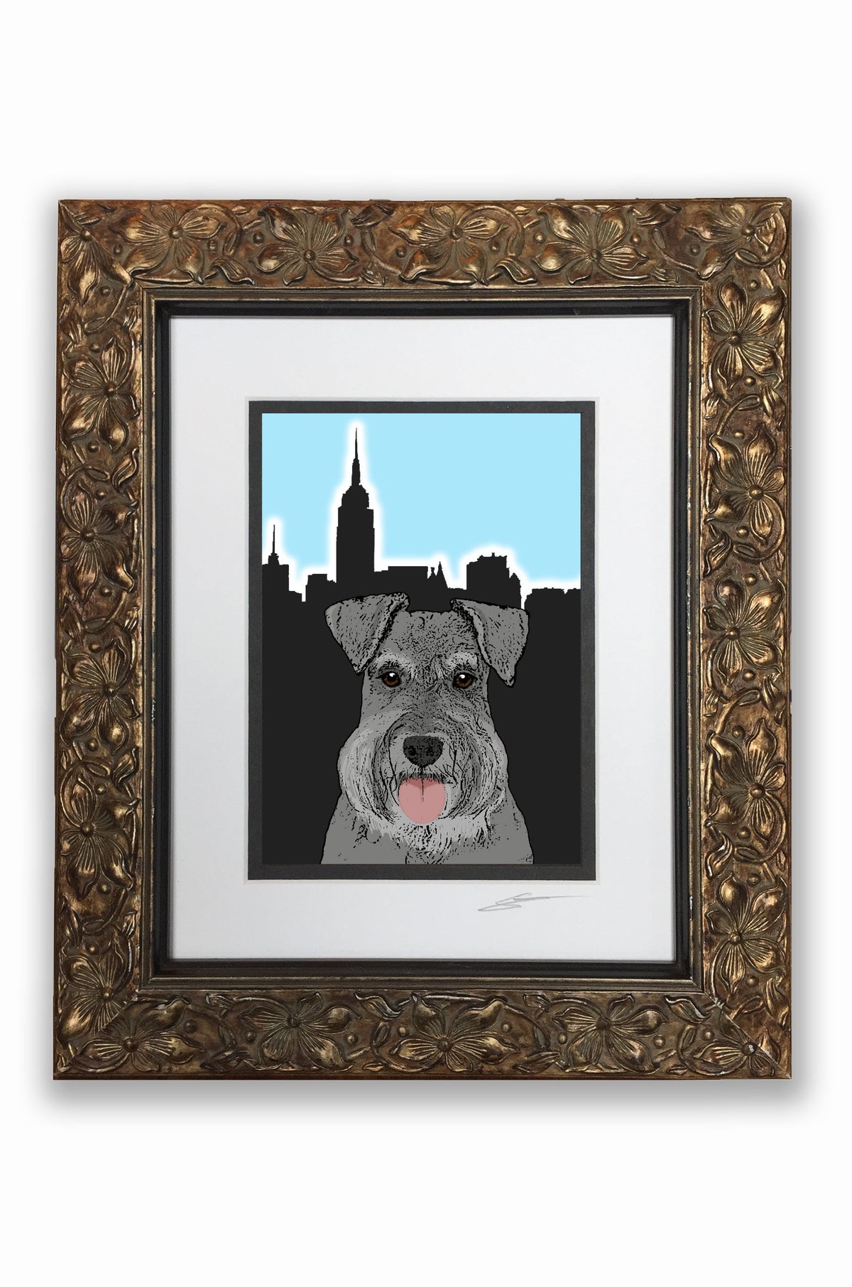 Schnauzer Pupart Portrait