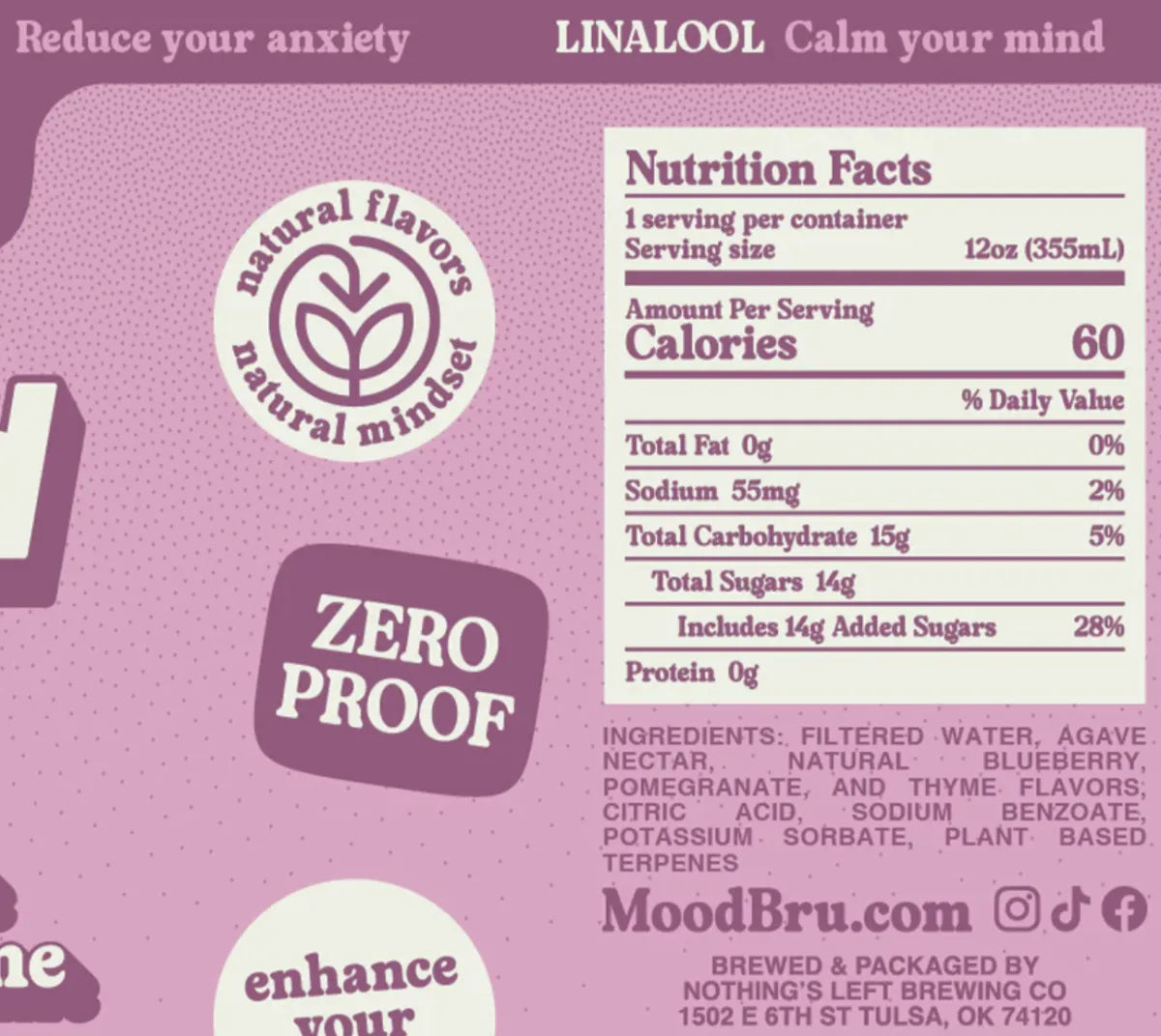 Mood Brew Pom Raspberry Thyme