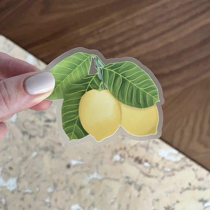 Lemon &amp;amp; Leaves sticker