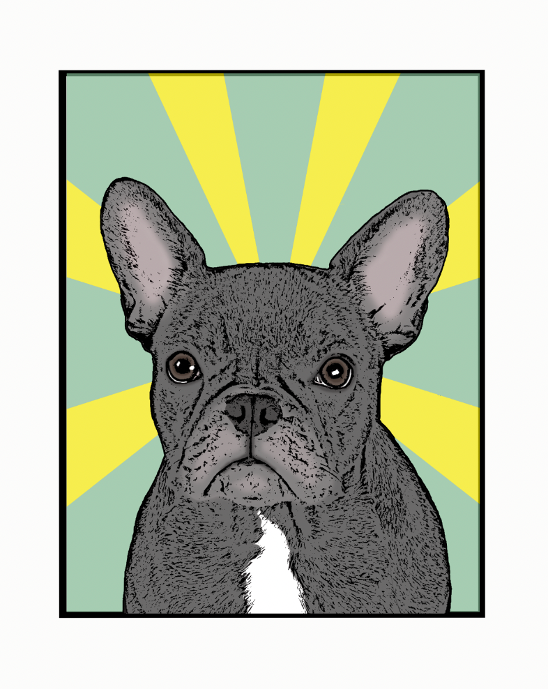 Custom Digital Pet Portrait