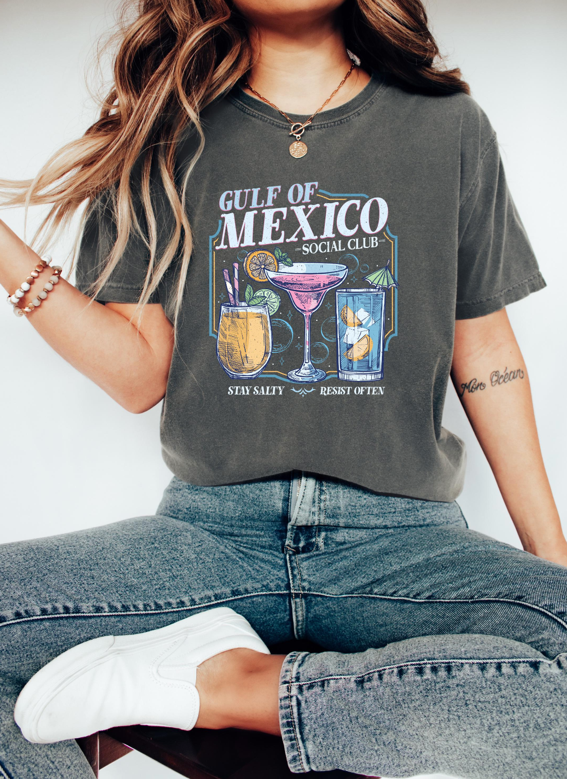 Gulf of Mexico Social Club - Resist Shirt