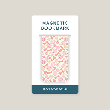 Puppy Love Magnetic Bookmark