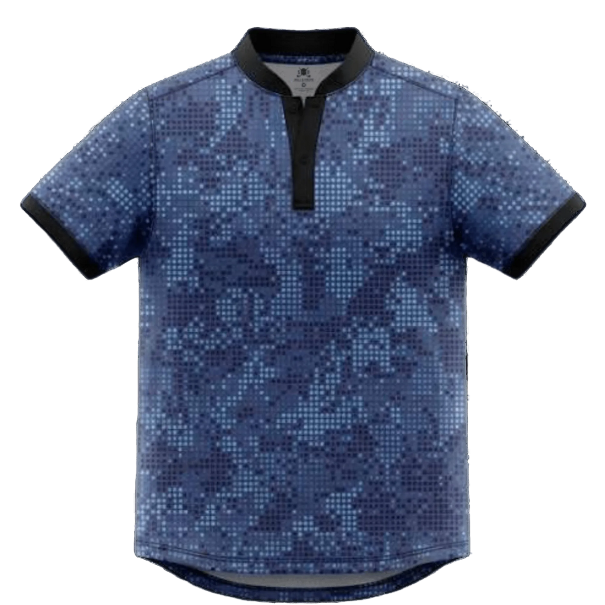 Urban Camo Blade Collar Golf Polo - Skull &amp; Bogeys Golf Co.