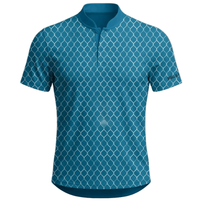 Serenity Blade Collar Golf Polo - Skull &amp; Bogeys Golf Co.