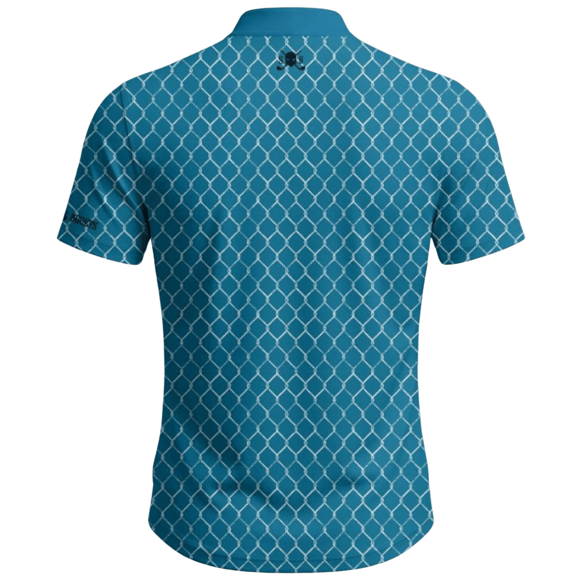 Serenity Blade Collar Golf Polo - Skull &amp; Bogeys Golf Co.