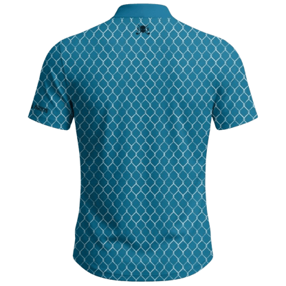 Serenity Blade Collar Golf Polo - Skull &amp; Bogeys Golf Co.
