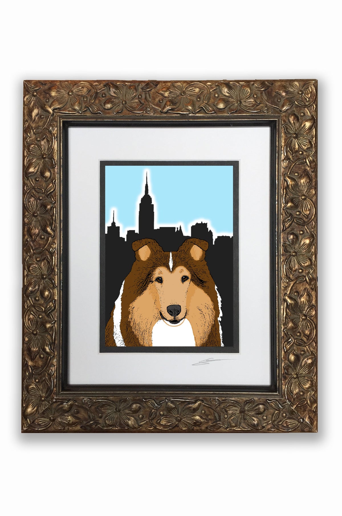 Sheltie Pupart Portrait