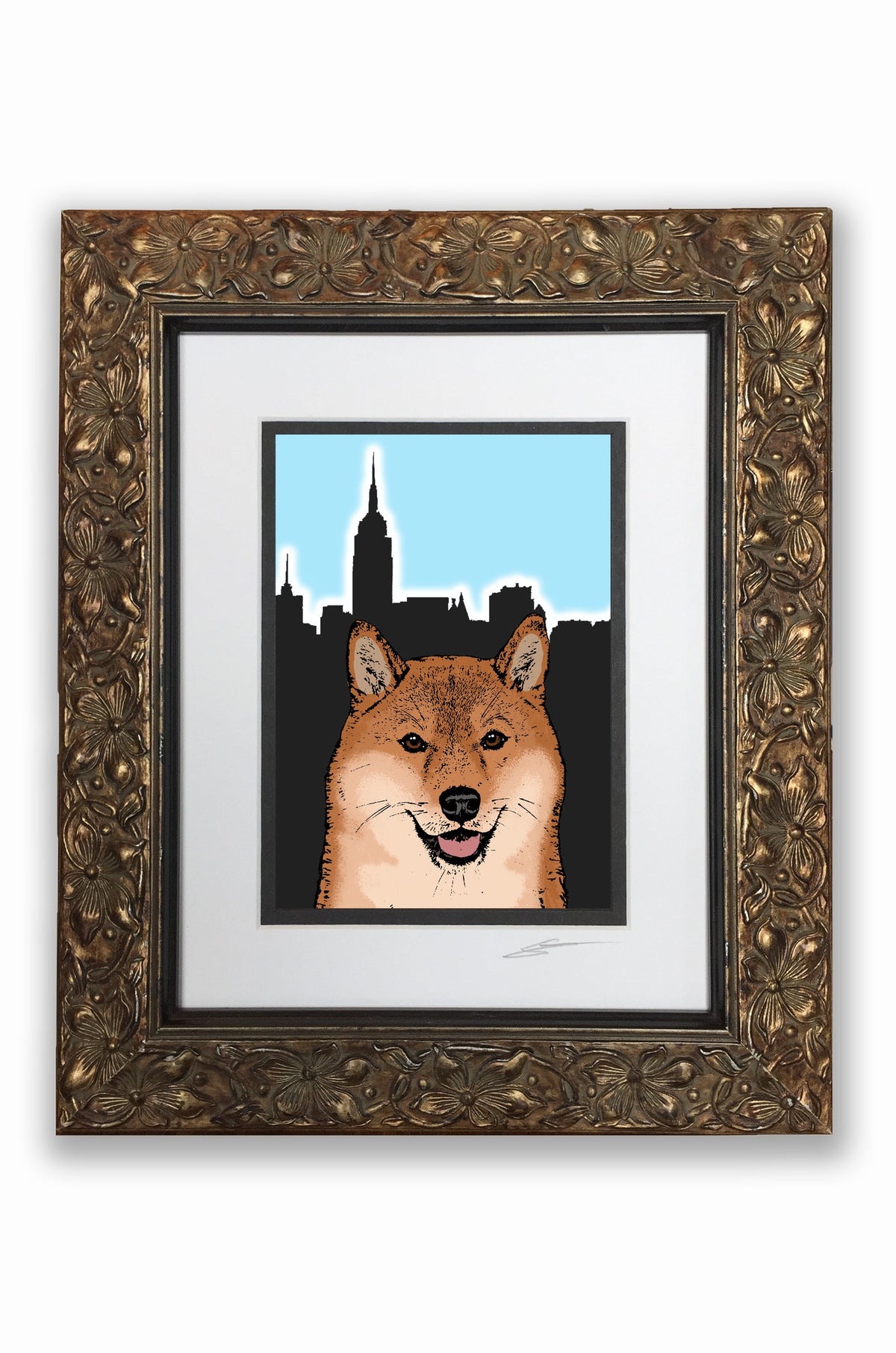 Shiba Inu Pupart Portrait
