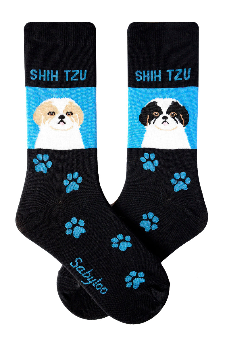 Shih Tzu Dog Socks Puppycut