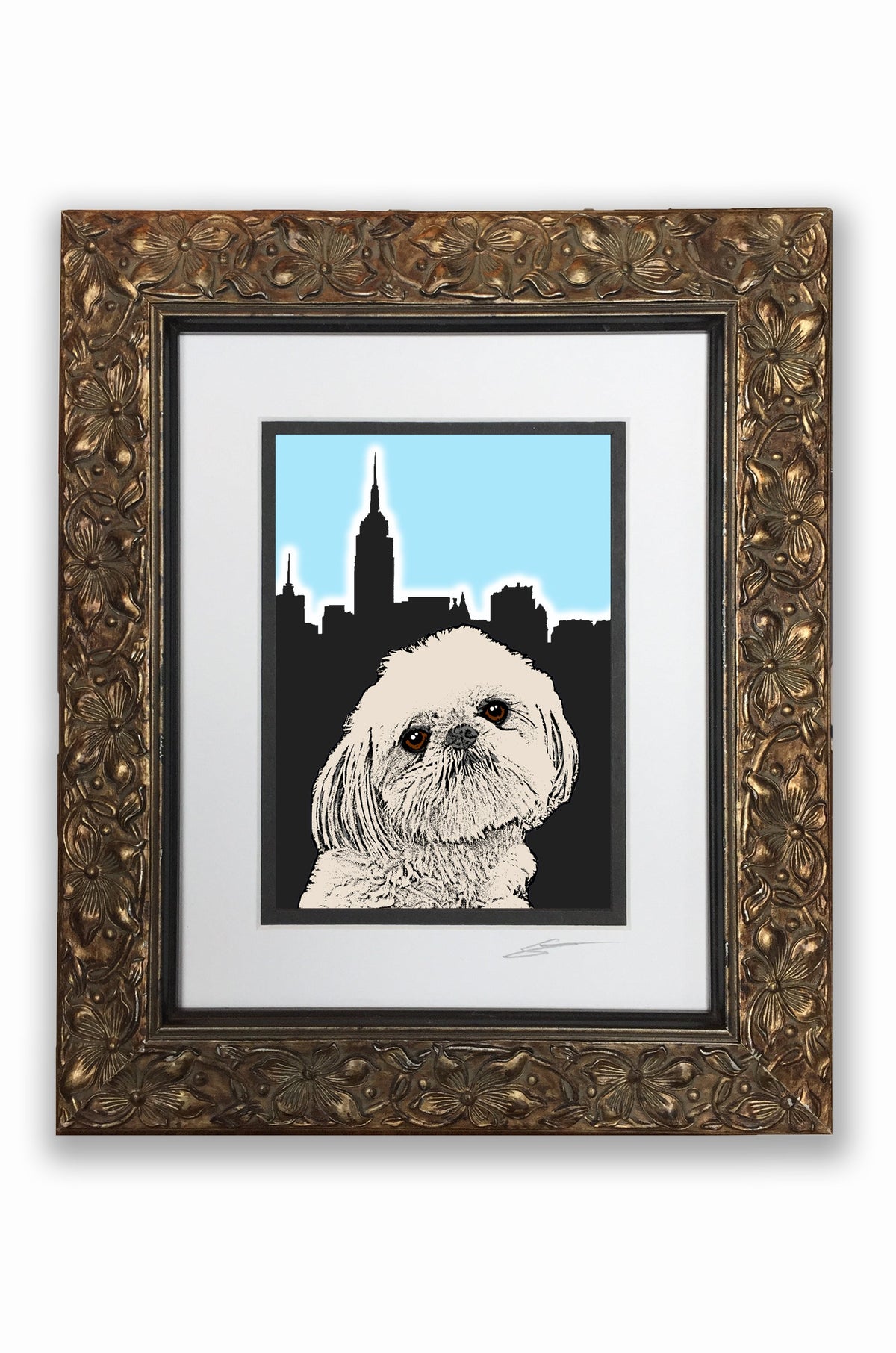 Shih Tzu Pupart Portrait