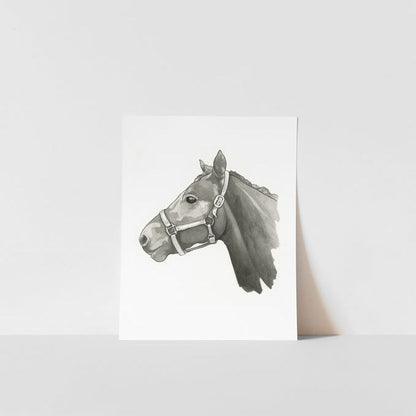 A art print of a horse&