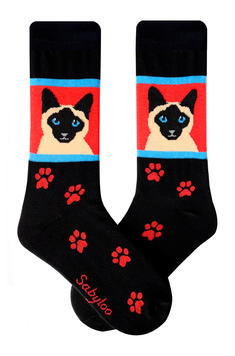 Siamese Cat Socks