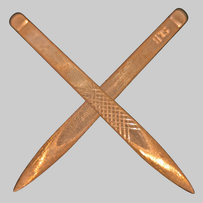 Copper Caddie Kit - Handmade Challenge Coin and Divot Repair Tool - Skull &amp; Bogeys Golf Co.