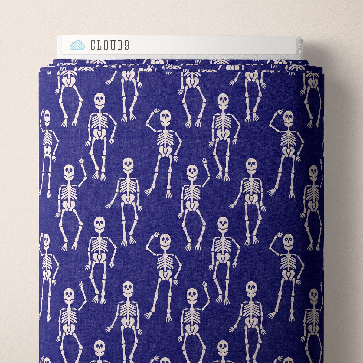 Verona Skeleton Organic Quilting Cotton
