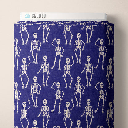 Verona Skeleton Organic Quilting Cotton