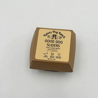 A square brown cardboard box for &